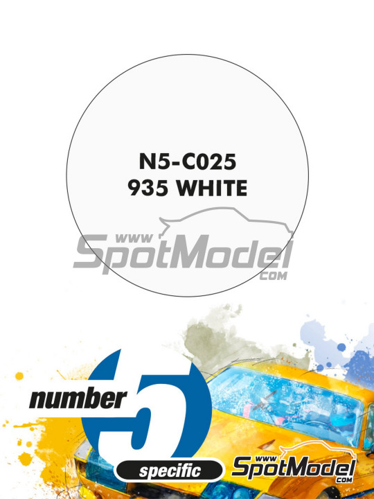 Boxart 935 White  Number Five