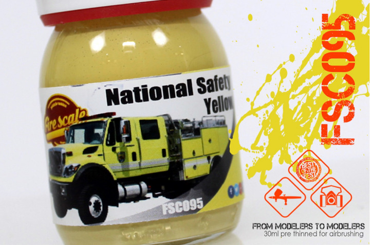 Boxart National Safety Yellow  Fire Scale Colors