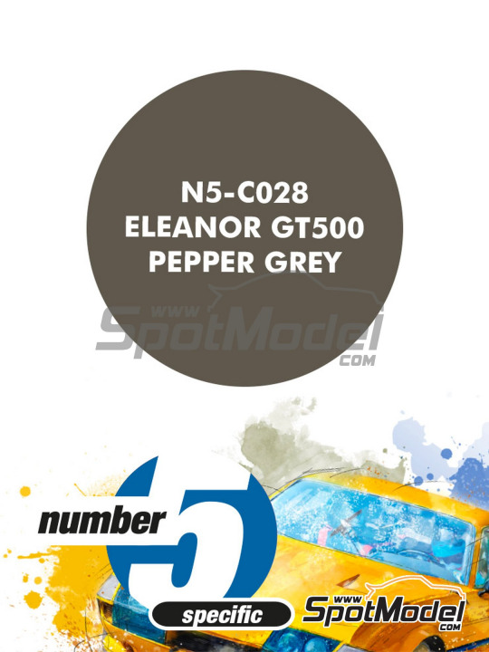 Boxart Eleanor GT500 Pepper Grey  Number Five