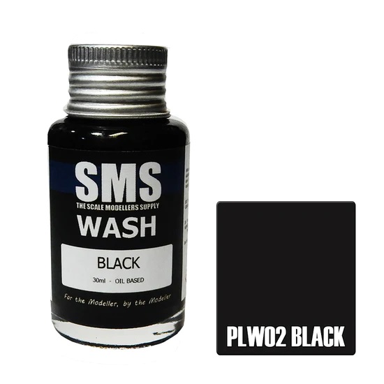 Boxart Wash BLACK PLW02 SMS
