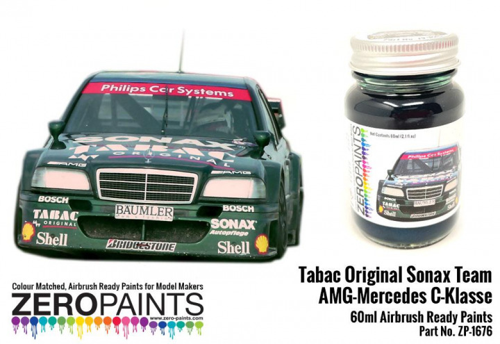 Boxart Tabac Original Sonax Team AMG-Mercedes C-Klasse  Zero Paints