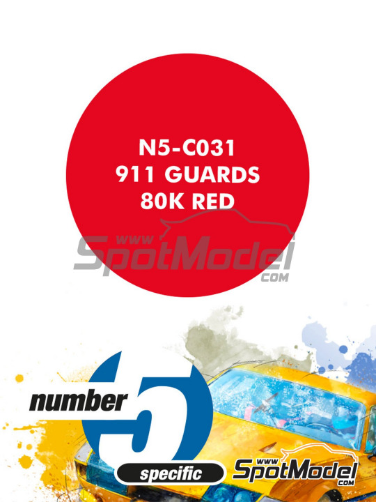 Boxart 911 Guards 80K Red  Number Five