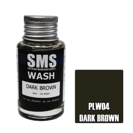 Boxart Wash DARK BROWN PLW04 SMS