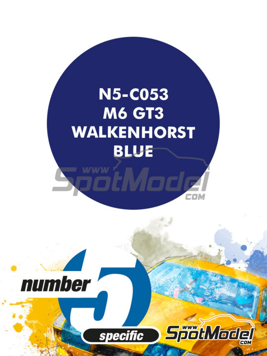 Boxart M6 GT3 Walkenhorst Blue  Number Five