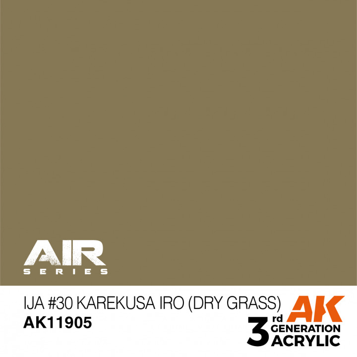 Boxart IJA #30 Karekusa Iro (Dry Grass)  AK 3rd Generation - Air