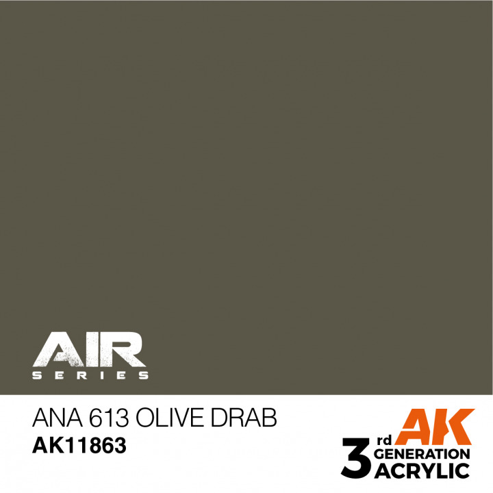 Boxart ANA613 Olive drab  AK 3rd Generation - Air
