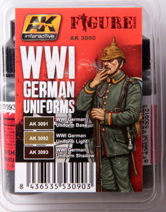Boxart WWI German uniforms AK 3090 AK Interactive