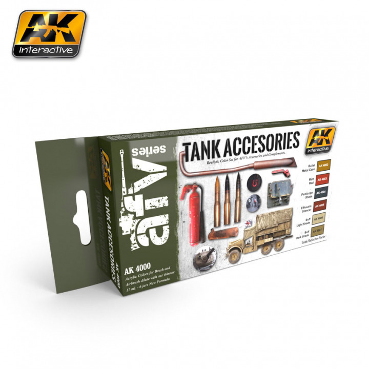 Boxart Tank accesories AK 4000 AK Interactive
