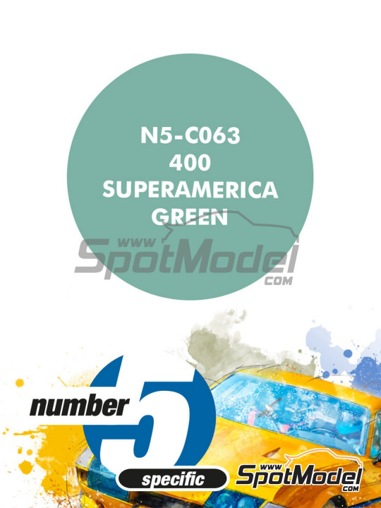 Boxart 400 Superamerica Green  Number Five
