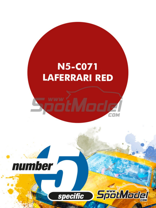 Boxart LaFerrari Red  Number Five