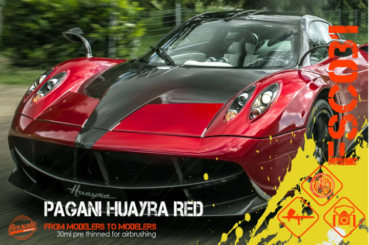 Boxart Red Velocity (Pagani Huayra)  Fire Scale Colors