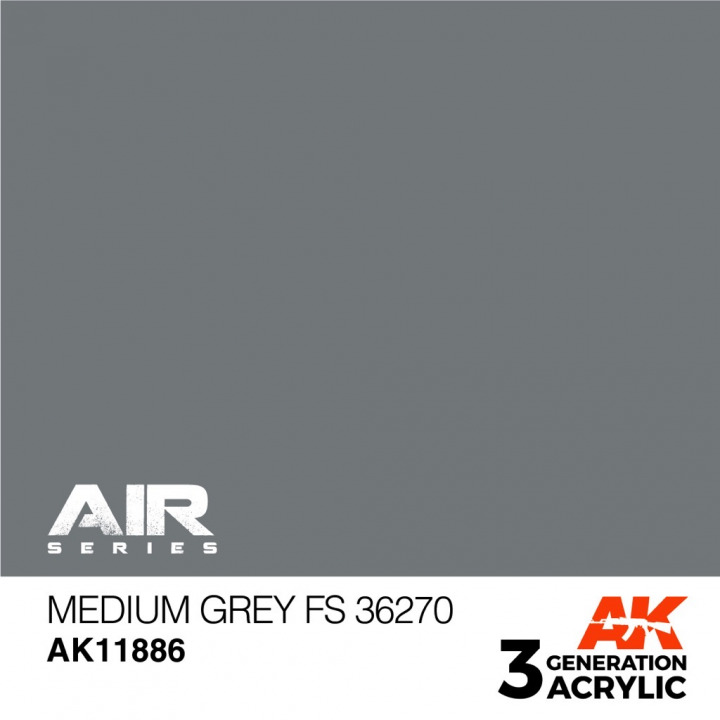 Boxart Medium Grey FS 36270  AK 3rd Generation - Air