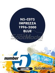 Boxart Imprezza 1996-2000 Blue  Number Five