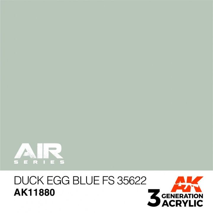 Boxart Duck Egg Blue FS 35622  AK 3rd Generation - Air
