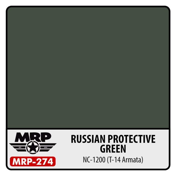Boxart Russian Protective Green NC-1200 (T-14 Armata)  MR.Paint
