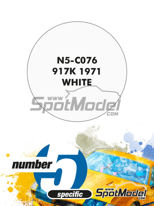 Boxart 917K 1971 White  Number Five