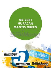 Boxart Huracan Mantis Green  Number Five