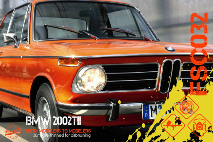 Boxart BMW 2002 Tii  Fire Scale Colors
