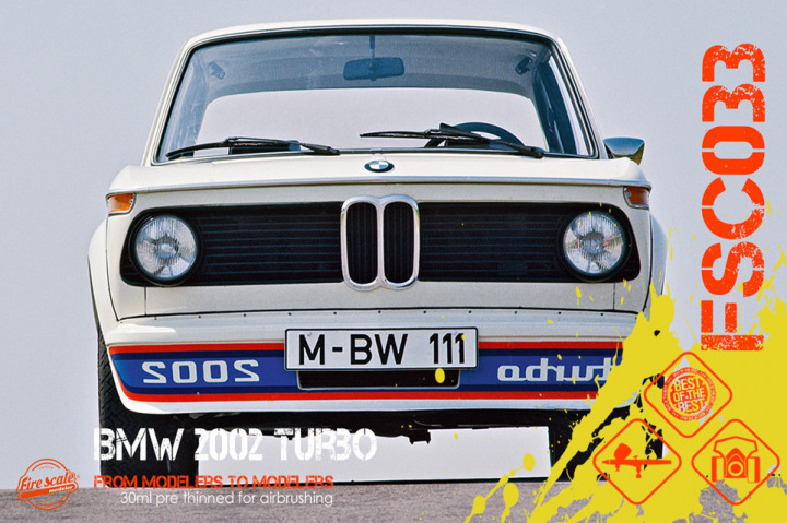 Boxart BMW 2002 Turbo  Fire Scale Colors
