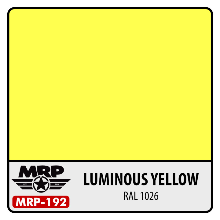 Boxart Luminous Yellow (RAL 1026)  MR.Paint