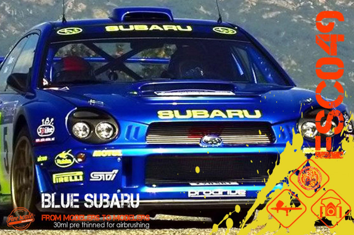 Boxart Blue Subaru  Fire Scale Colors