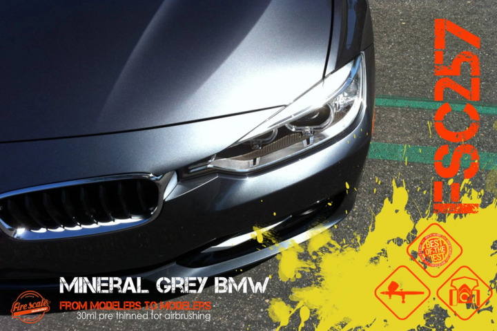 Boxart Mineral Gray BMW  Fire Scale Colors