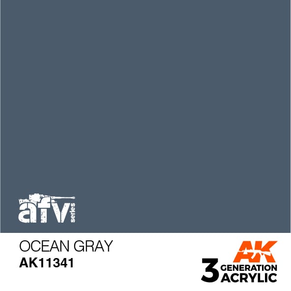 Boxart Ocean Grey AK 11341 AK 3rd Generation - AFV