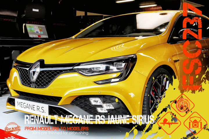 Boxart Jaune Sirius Renault  Fire Scale Colors