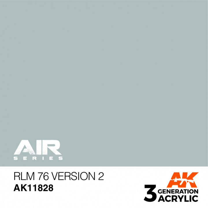 Boxart RLM 76 Version 2 AK 11828 AK 3rd Generation - Air