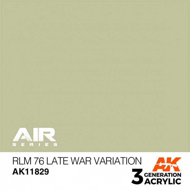 Boxart RLM 76 Late War Variation AK 11829 AK 3rd Generation - Air