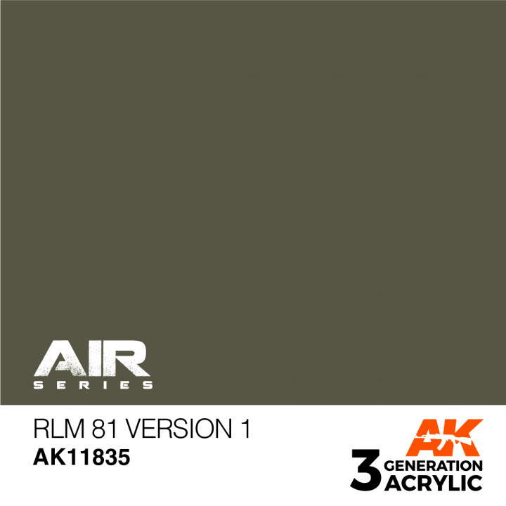 Boxart RLM 81 Version 1 AK 11835 AK 3rd Generation - Air