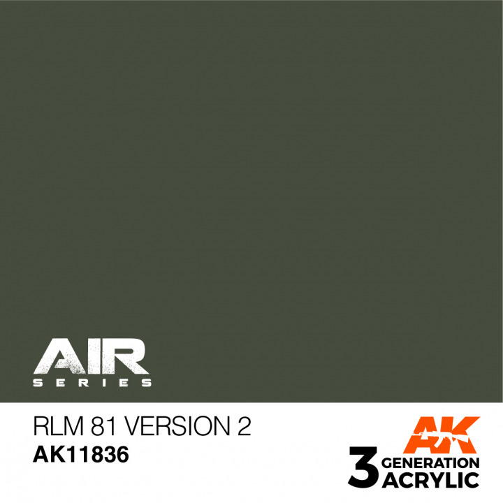 Boxart RLM 81 Version 2 AK 11836 AK 3rd Generation - Air