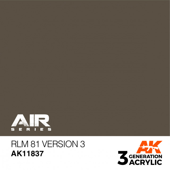 Boxart RLM 81 Version 3 AK 11837 AK 3rd Generation - Air