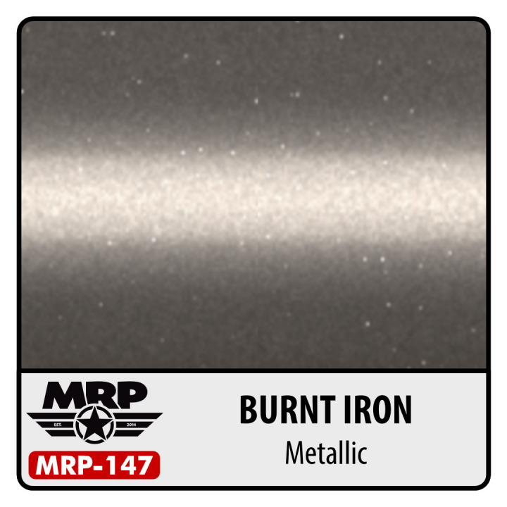 Boxart Burnt Iron (Metallic) MRP-147 MR.Paint