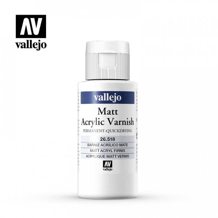 Boxart Matt Acrylic Varnish  Vallejo 