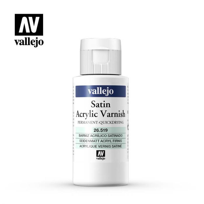 Boxart Satin Acrylic Varnish  Vallejo 