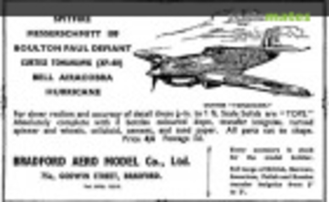 Bradford Aero Model Co. Ltd. Logo