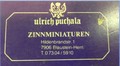 Ulrich Puchala Zinnminiaturen Logo Ulrich Puchala Zinnminiaturen Logo