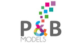 P & B models Logo P & B models Logo