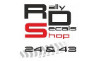 1:43 Citroën C3 R5 (Rally Decals Shop )