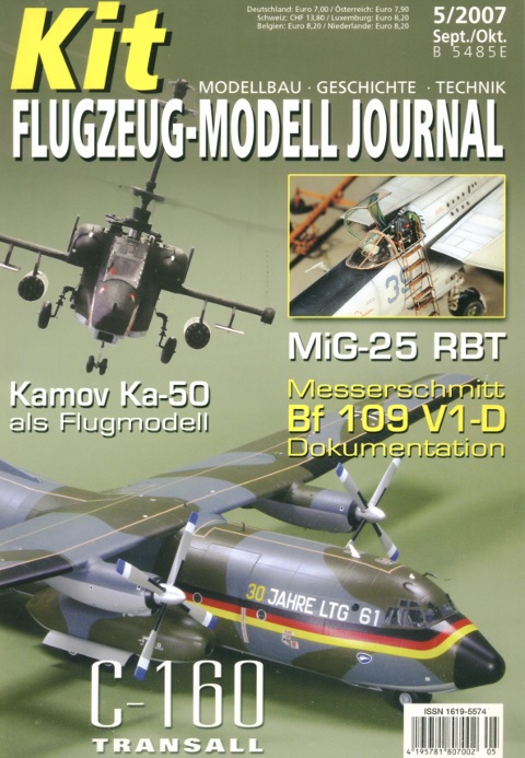Kit Flugzeug-Modell Journal