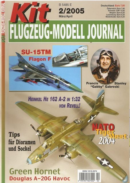 Kit Flugzeug-Modell Journal