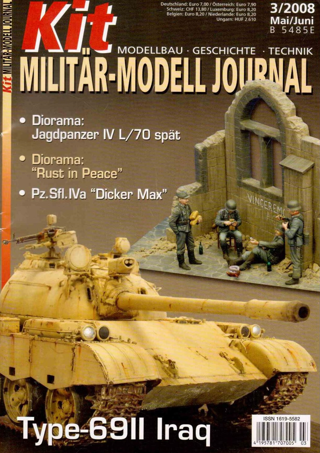 Kit Militär-Modell Journal