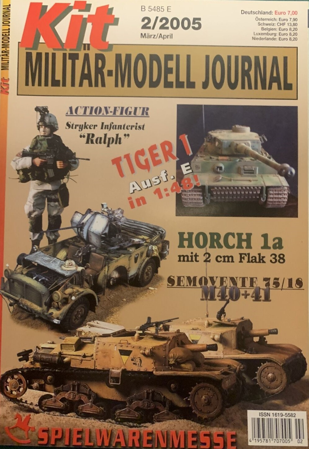 Kit Militär-Modell Journal