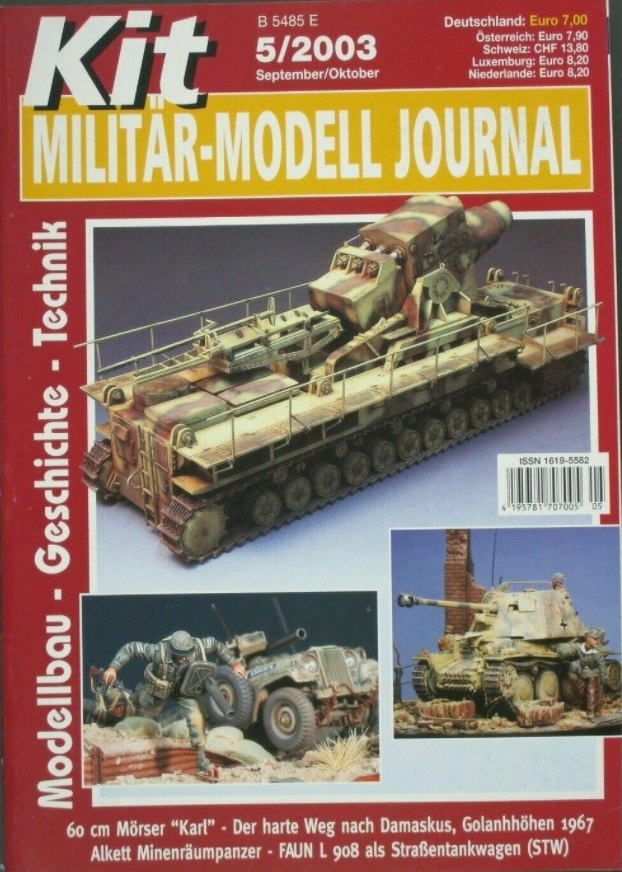 Kit Militär-Modell Journal