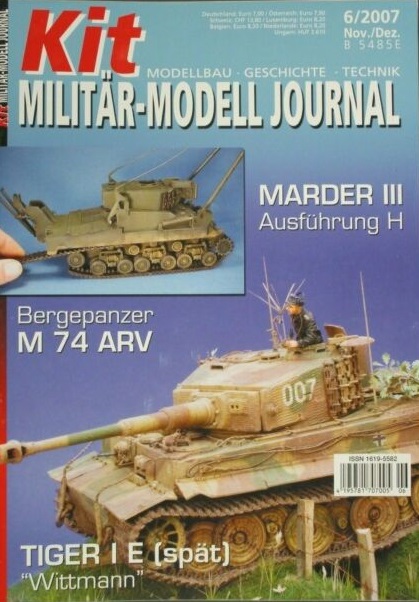 Kit Militär-Modell Journal