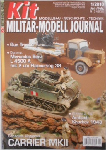 Kit Militär-Modell Journal