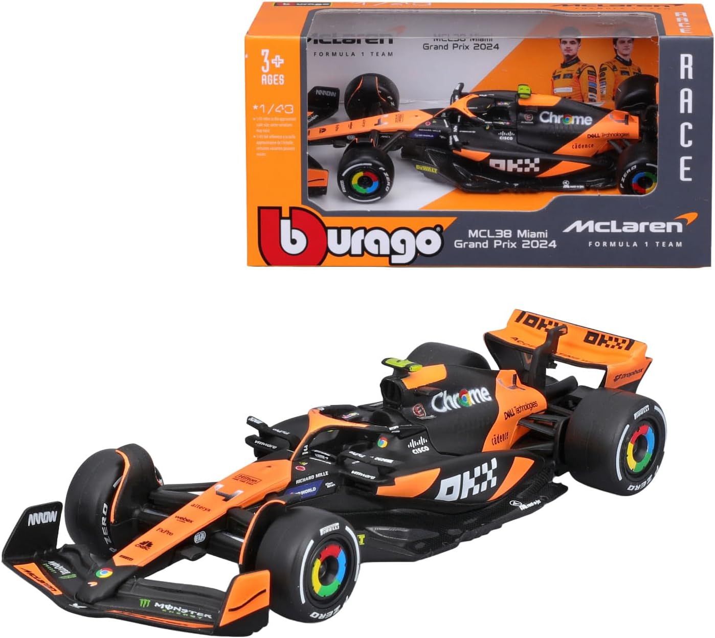 OPO 10 - Modello Auto Formula 1 1/43 Compatibile con Ferrari SF71H Sebastian Vettel 2018 - FD137